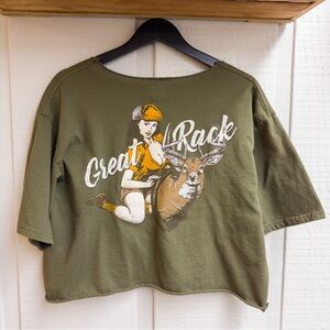 Bass Pro Shops Great Rack Cropped T-Shirt